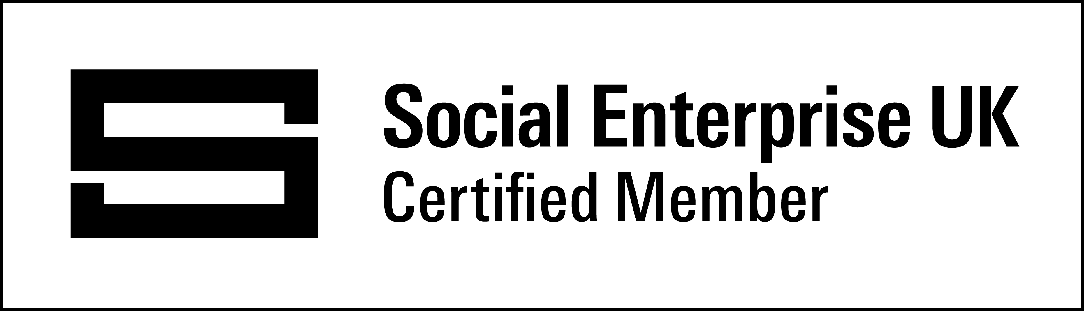 Social Enterprise UK Member Certified Small Black